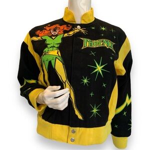 MARVEL COMICS “GIRL POWER” PHOENIX VINTAGE 2010 JACKET. YOUTH SIZE LARGE